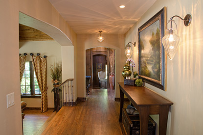 Hallway after renovations